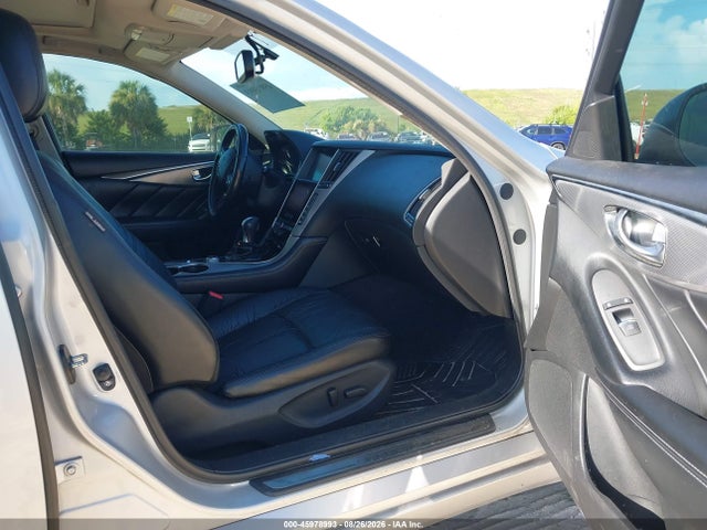2016 Infiniti Q50 2.0t Base/2.0t Premium მანქანა იყიდება აუქციონზე, vin: JN1CV7APXGM201770, აუქციონის ნომერი: 45978993