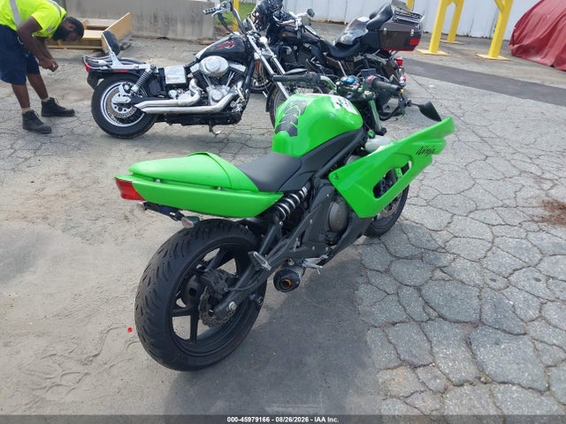 2008 Kawasaki Ex650 A მანქანა იყიდება აუქციონზე, vin: JKAEXEA128A040229, აუქციონის ნომერი: 45979166