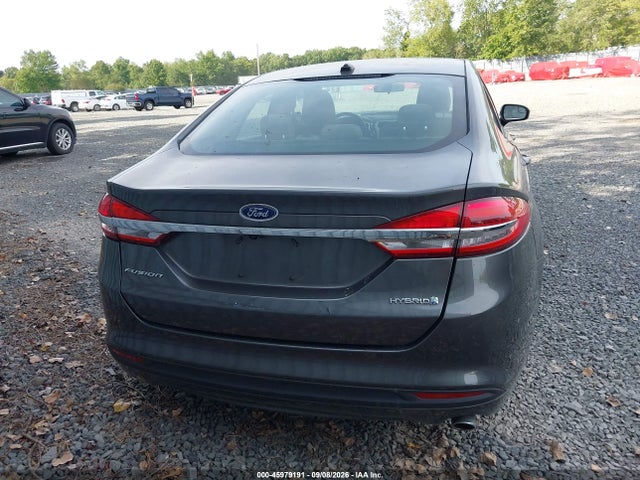 45979191 :رقم المزاد ، 3FA6P0UU6JR235903 vin ، 2018 Ford Fusion Hybrid S مزاد بيع