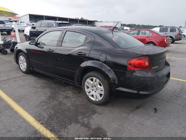 Продажа на аукционе авто 2012 Dodge Avenger Se, vin: 1C3CDZABXCN150831, номер лота: 45979198