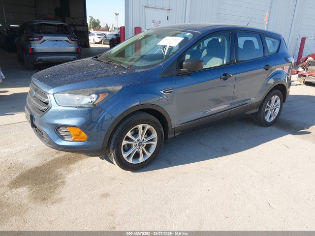 2018 Ford Escape S მანქანა იყიდება აუქციონზე, vin: 1FMCU0F74JUB98609, აუქციონის ნომერი: 45979202