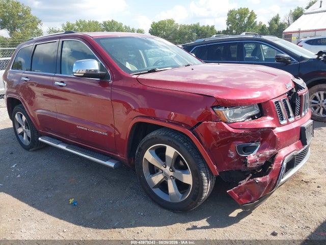 45979243 :رقم المزاد ، 1C4RJFCG4EC173199 vin ، 2014 Jeep Grand Cherokee Overland مزاد بيع
