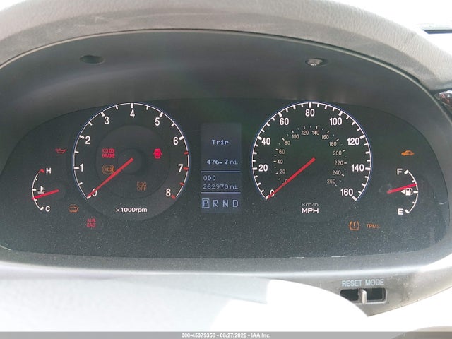 Продажа на аукционе авто 2010 Hyundai Azera Limited, vin: KMHFC4DF9AA474267, номер лота: 45979358