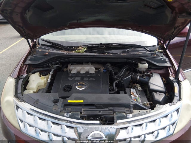 Aukcja sprzedaży 2007 Nissan Murano Sl, vin: JN8AZ08W97W614253, numer aukcji: 45979422