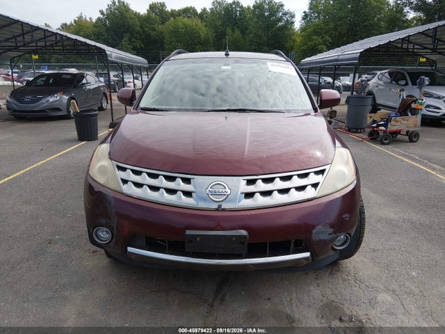 Aukcja sprzedaży 2007 Nissan Murano Sl, vin: JN8AZ08W97W614253, numer aukcji: 45979422