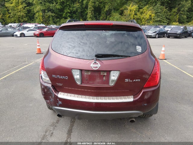 Aukcja sprzedaży 2007 Nissan Murano Sl, vin: JN8AZ08W97W614253, numer aukcji: 45979422