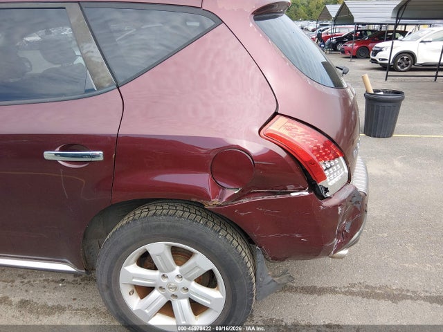 Aukcja sprzedaży 2007 Nissan Murano Sl, vin: JN8AZ08W97W614253, numer aukcji: 45979422