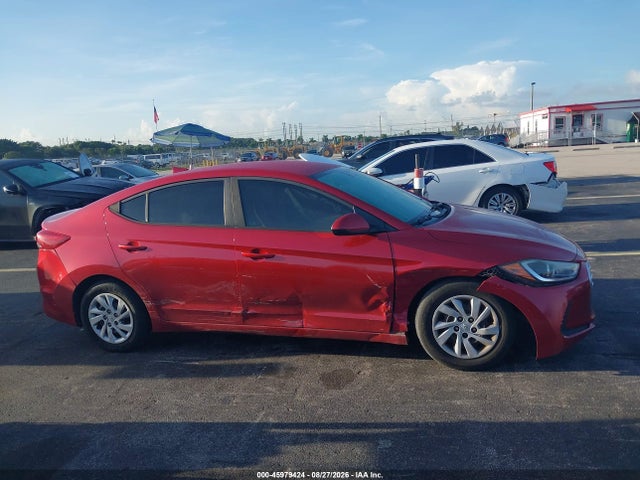 45979424 :رقم المزاد ، 5NPD74LF8HH198233 vin ، 2017 Hyundai Elantra Se مزاد بيع