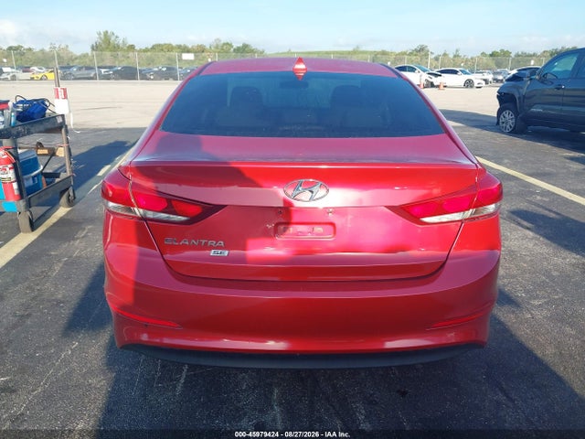 45979424 :رقم المزاد ، 5NPD74LF8HH198233 vin ، 2017 Hyundai Elantra Se مزاد بيع