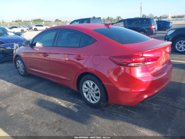 45979424 :رقم المزاد ، 5NPD74LF8HH198233 vin ، 2017 Hyundai Elantra Se مزاد بيع