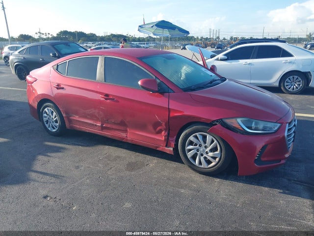 45979424 :رقم المزاد ، 5NPD74LF8HH198233 vin ، 2017 Hyundai Elantra Se مزاد بيع