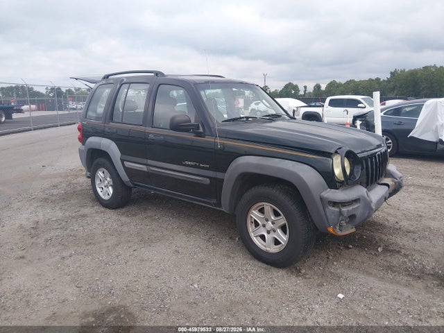 2002 Jeep Liberty Sport მანქანა იყიდება აუქციონზე, vin: 1J4GL48K92W233596, აუქციონის ნომერი: 45979533