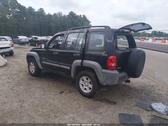 2002 Jeep Liberty Sport მანქანა იყიდება აუქციონზე, vin: 1J4GL48K92W233596, აუქციონის ნომერი: 45979533