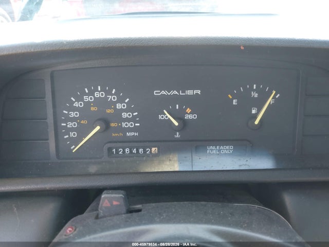 45979534 :رقم المزاد ، 1G1JC144XR7200914 vin ، 1994 Chevrolet Cavalier Vl/rs مزاد بيع