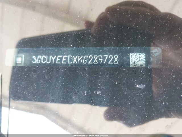 Продажа на аукционе авто 2019 Chevrolet Silverado 1500 Rst, vin: 3GCUYEEDXKG289728, номер лота: 45979564