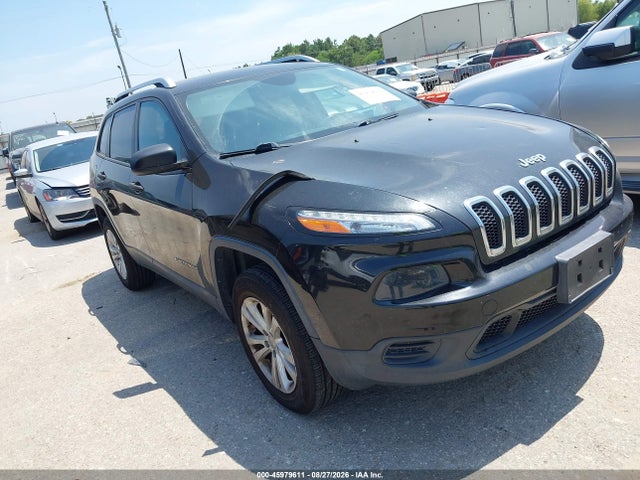 2015 Jeep Cherokee Sport მანქანა იყიდება აუქციონზე, vin: 1C4PJLAB4FW611829, აუქციონის ნომერი: 45979611