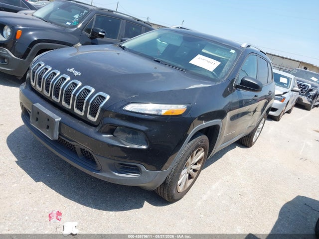 2015 Jeep Cherokee Sport მანქანა იყიდება აუქციონზე, vin: 1C4PJLAB4FW611829, აუქციონის ნომერი: 45979611