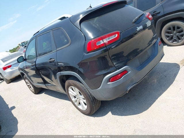 2015 Jeep Cherokee Sport მანქანა იყიდება აუქციონზე, vin: 1C4PJLAB4FW611829, აუქციონის ნომერი: 45979611