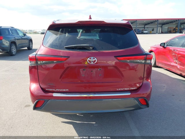Продаж на аукціоні авто 2021 Toyota Highlander Limited, vin: 5TDDZRBH0MS074827, номер лоту: 45979642