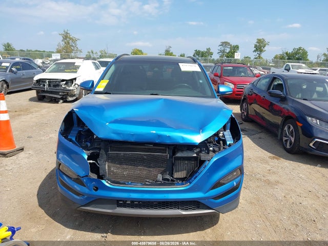 2016 Hyundai Tucson Limited მანქანა იყიდება აუქციონზე, vin: KM8J3CA21GU041815, აუქციონის ნომერი: 45979658