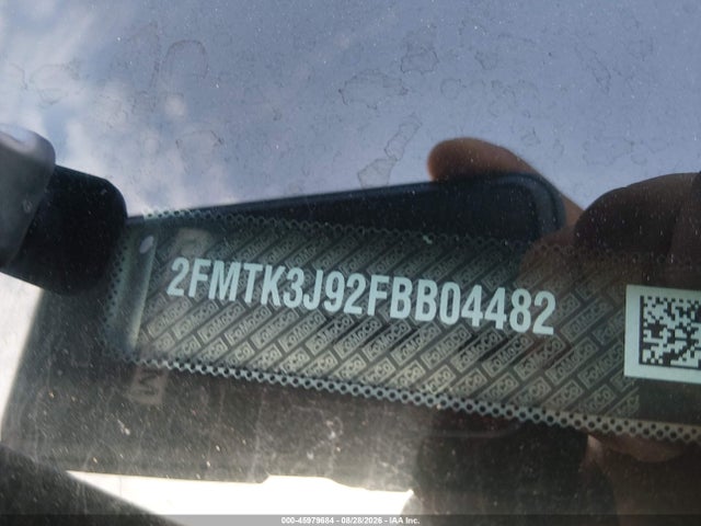 2015 Ford Edge Sel მანქანა იყიდება აუქციონზე, vin: 2FMTK3J92FBB04482, აუქციონის ნომერი: 45979684
