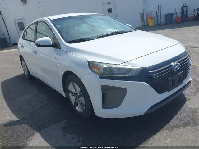 45979736 :رقم المزاد ، KMHC65LC5JU099869 vin ، 2018 Hyundai Ioniq Hybrid Blue مزاد بيع