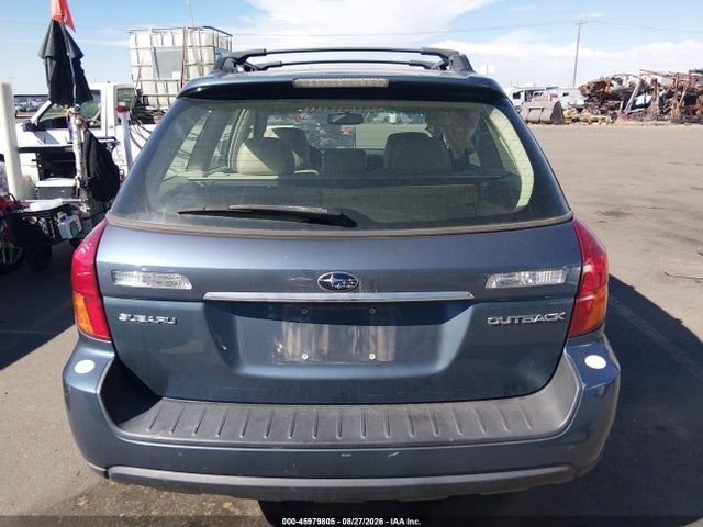 Продаж на аукціоні авто 2006 Subaru Outback 2.5i Limited, vin: 4S4BP62C867326977, номер лоту: 45979805