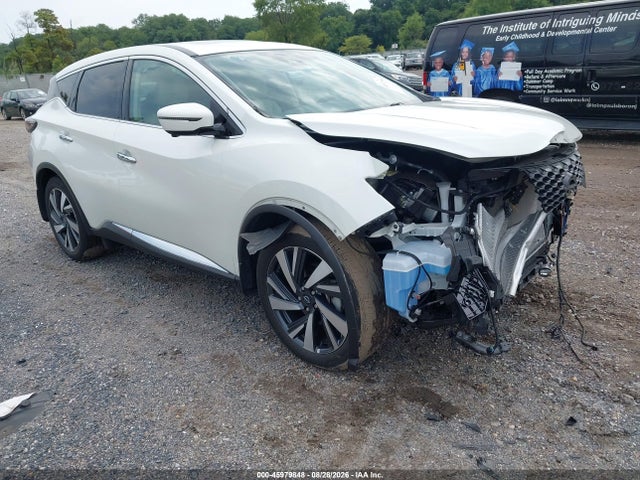 2024 Nissan Murano Sl Intelligent Awd მანქანა იყიდება აუქციონზე, vin: 5N1AZ2CS4RC110365, აუქციონის ნომერი: 45979848