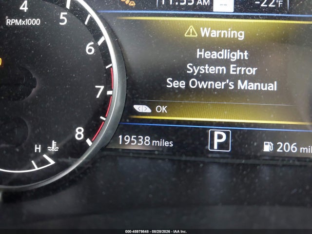 2024 Nissan Murano Sl Intelligent Awd მანქანა იყიდება აუქციონზე, vin: 5N1AZ2CS4RC110365, აუქციონის ნომერი: 45979848