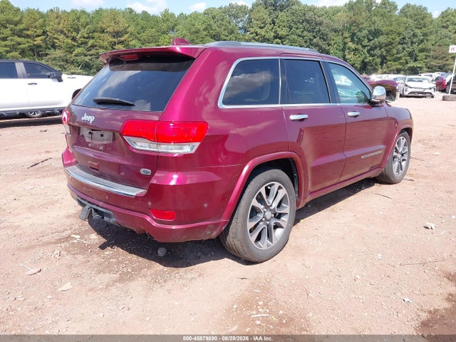 Aukcja sprzedaży 2017 Jeep Grand Cherokee Overland 4x4, vin: 1C4RJFCG1HC769603, numer aukcji: 45979890