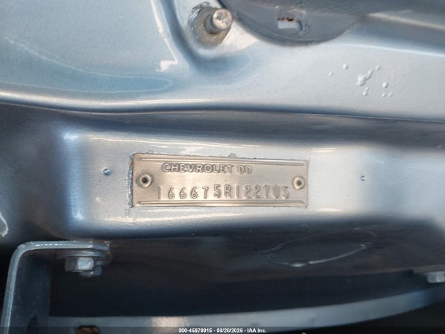 1965 Chevrolet Impala მანქანა იყიდება აუქციონზე, vin: 0000166675R122705, აუქციონის ნომერი: 45979915