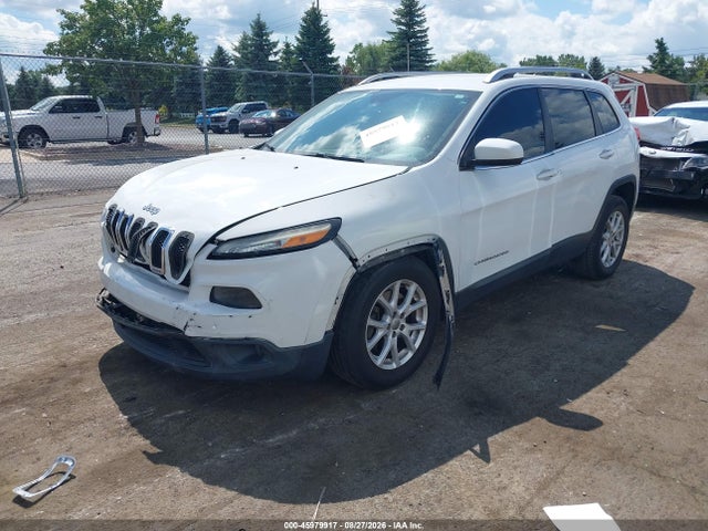 2016 Jeep Cherokee Latitude მანქანა იყიდება აუქციონზე, vin: 1C4PJMCSXGW185438, აუქციონის ნომერი: 45979917