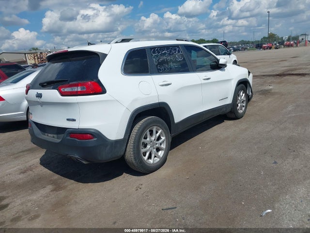 2016 Jeep Cherokee Latitude მანქანა იყიდება აუქციონზე, vin: 1C4PJMCSXGW185438, აუქციონის ნომერი: 45979917