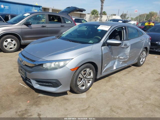Honda Civic Lx 2017 2HGFC2F52HH566461 Image 2