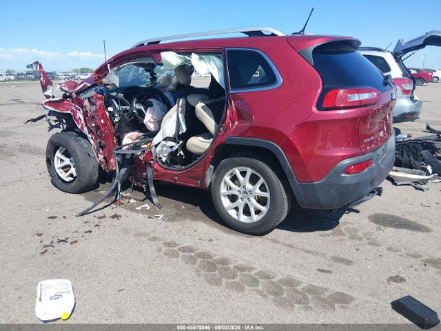 2015 Jeep Cherokee Latitude მანქანა იყიდება აუქციონზე, vin: 1C4PJMCS1FW611113, აუქციონის ნომერი: 45979946