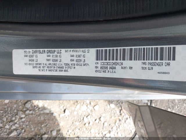 Aukcja sprzedaży 2013 Chrysler 200 Limited, vin: 1C3CCBCG1DN524134, numer aukcji: 45979956