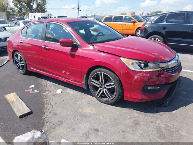 45979974 :رقم المزاد ، 1HGCR2F56HA009164 vin ، 2017 Honda Accord Sport مزاد بيع