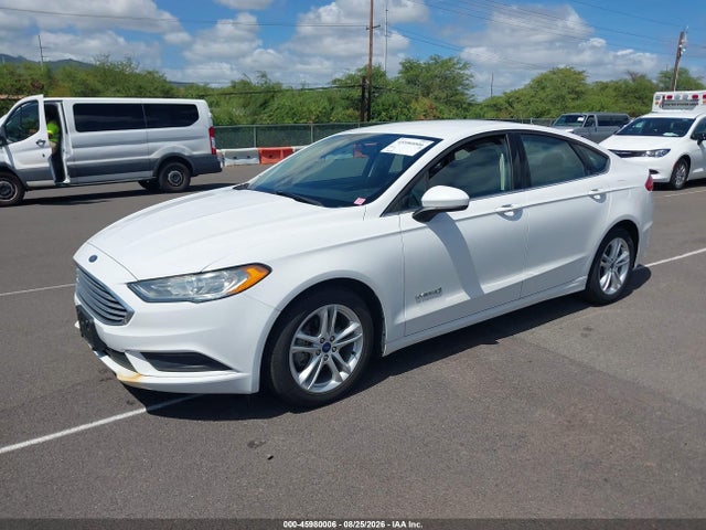 Ford Fusion Hybrid S 2018 3FA6P0UU2JR142411 Image 2