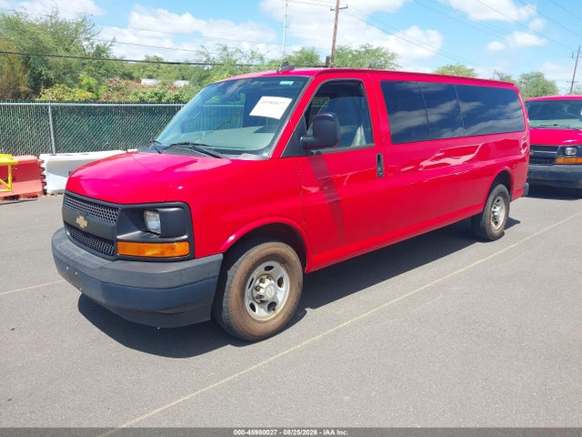 45980027 :رقم المزاد ، 1GAZGNFF1H1302200 vin ، 2017 Chevrolet Express 3500 Ls مزاد بيع