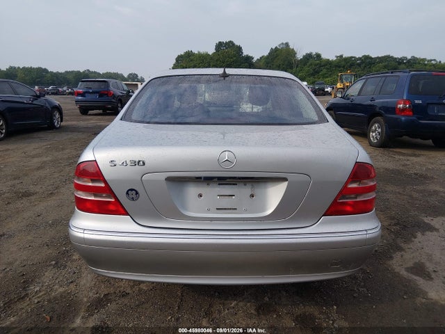Aukcja sprzedaży 2002 Mercedes-benz S 430, vin: WDBNG70JX2A313751, numer aukcji: 45980046