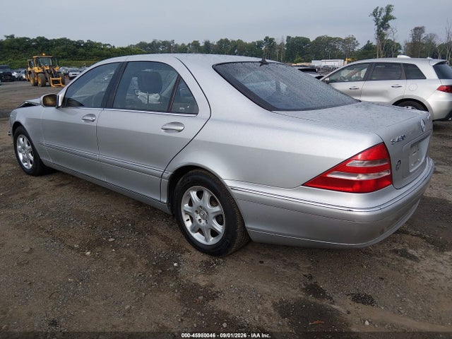 Aukcja sprzedaży 2002 Mercedes-benz S 430, vin: WDBNG70JX2A313751, numer aukcji: 45980046