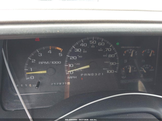 1997 Chevrolet Tahoe Ls მანქანა იყიდება აუქციონზე, vin: 1GNEC13R1VJ441271, აუქციონის ნომერი: 45980064