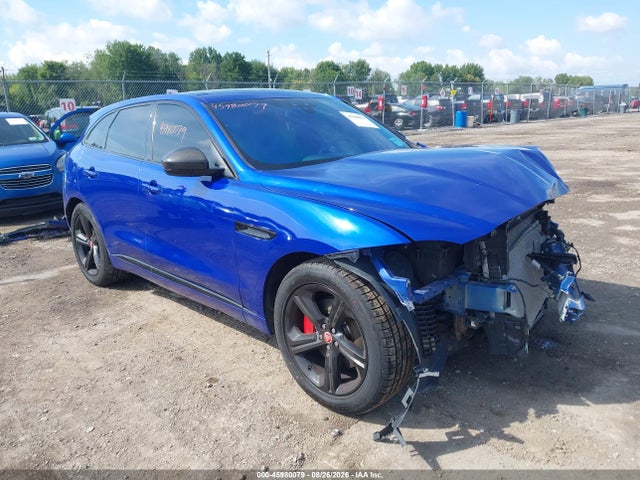 45980079 :رقم المزاد ، SADCM2FV3JA295837 vin ، 2018 Jaguar F-pace S مزاد بيع