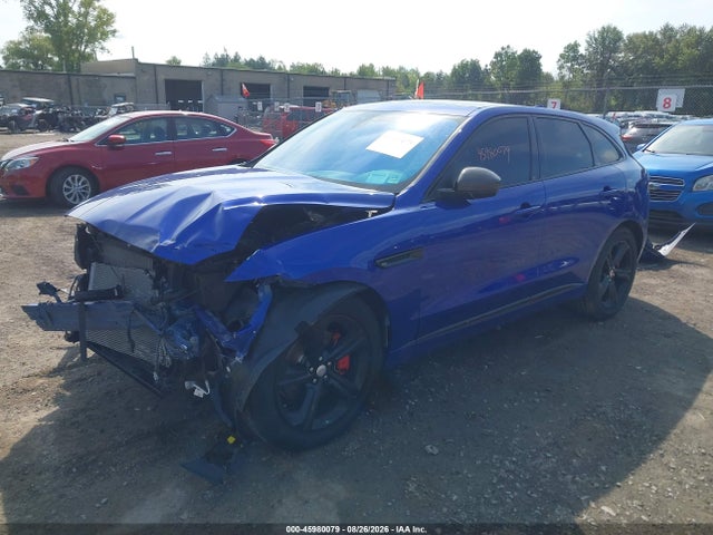 45980079 :رقم المزاد ، SADCM2FV3JA295837 vin ، 2018 Jaguar F-pace S مزاد بيع