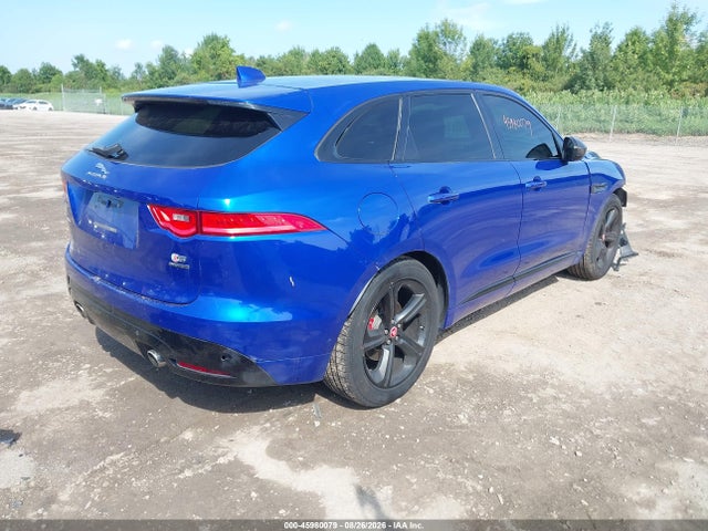 45980079 :رقم المزاد ، SADCM2FV3JA295837 vin ، 2018 Jaguar F-pace S مزاد بيع