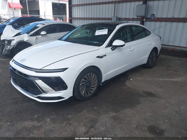 45980096 :رقم المزاد ، KMHL54JJXSA128123 vin ، 2025 Hyundai Sonata Hybrid Limited مزاد بيع