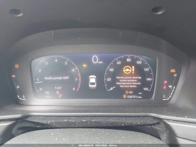 2024 Honda Accord Lx მანქანა იყიდება აუქციონზე, vin: 1HGCY1F25RA090422, აუქციონის ნომერი: 45980145