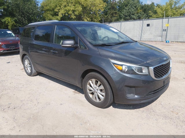 45980150 :رقم المزاد ، KNDMB5C17F6041180 vin ، 2015 Kia Sedona Lx مزاد بيع