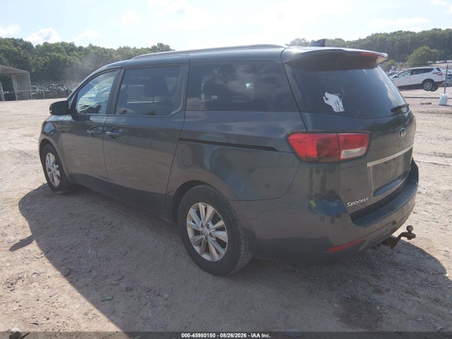 45980150 :رقم المزاد ، KNDMB5C17F6041180 vin ، 2015 Kia Sedona Lx مزاد بيع