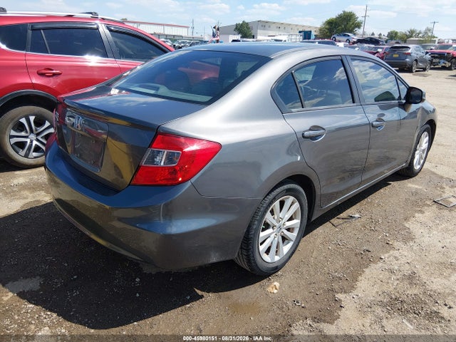 Продажа на аукционе авто 2012 Honda Civic Ex, vin: 2HGFB2F84CH607887, номер лота: 45980151